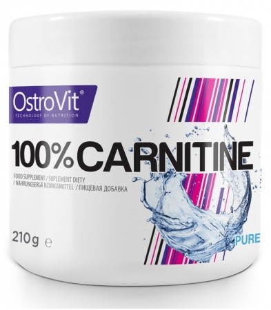 Ostrovit L- Karnityna L- Carnitine 100% pure 210g (5902232610529)