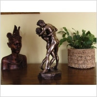 Veronese RZEŹBA NAGA CAŁUJĄCA SIĘ PARA