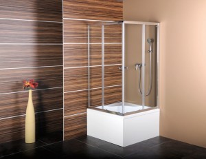 Polysan Carmen 90x90 profil aluminium MD5115