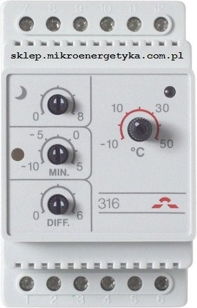 Termostat Devireg 316