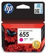 Hewlett-Packard Tusz HP 655 do Deskjet 3525/4615/4625/5525/6525 | 600 str. | magenta CZ111AE#BHK