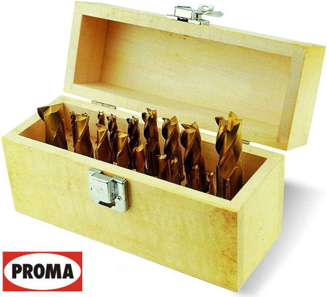 PROMA Zestaw frezów do metalu 25044033