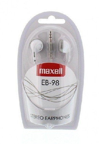 Maxell słuchawki EB-98 3,5 MM JACK biały 303452