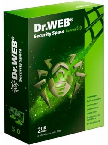 Dr.Web Security Space 5.0 (4 stan. / 3 lata) - Nowa licencja