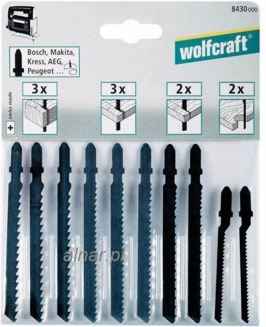WOLFCRAFT ZESTAW brzeszczotÓW Z UCHWYTEM T WF8430000