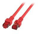 EFB Patchcord, Cat.6, S/FTP, PIMF, 3m, czerwony K5512.3