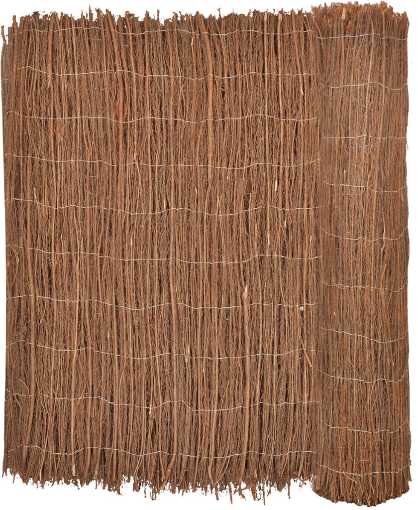 vidaXL vidaXL Płot z chrustu 400 x 150 cm