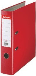 Esselte segregator A4/75 ekonomiczny czerwony 11253