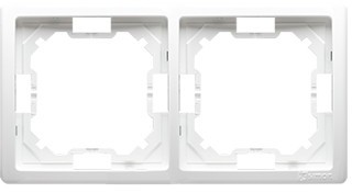 LEDart podwójna biała BMR2/11 Kontakt-Simon Basic