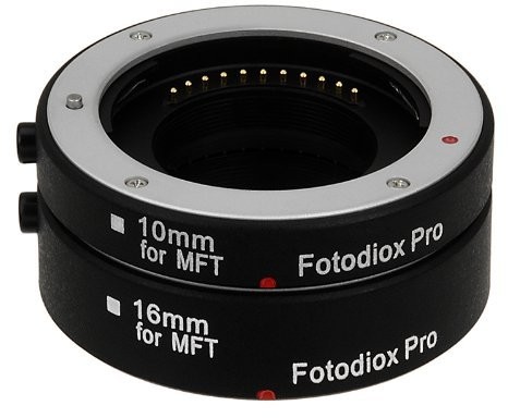 Fotodiox Pro Automatic Macro Extension Tube Kit for Micro Four Thirds system camera B00KDKZOVM