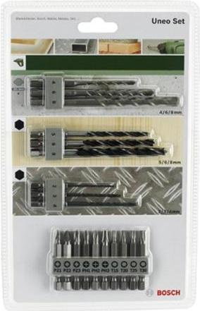 Bosch Uneo - Zestaw 19 szt. 2609256989