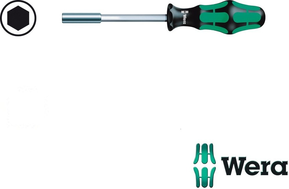 Wera Rękojeść z gniazdem do grotów 1/4 812/1 , z magnesem (05051205001)