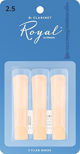 D'Addario Royal stroik do klarnetu Bb, twardość: 2,5 (3 szt.) RCB0325