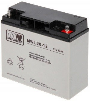 MW Power AKUMULATOR 12V/20AH-MWL