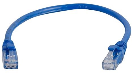 CABLESTOGO Cables To Go 83388 Category 6 ekranowany przewód krosowy (550mhz, 2 m) Niebieski 83388