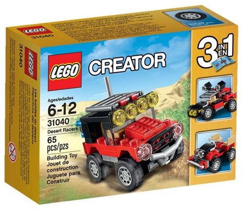 LEGO Creator Pustynne wyścigówki 31040