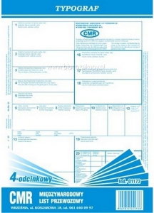 Typograf Druk CMR 4-odc A4 1173 TP086