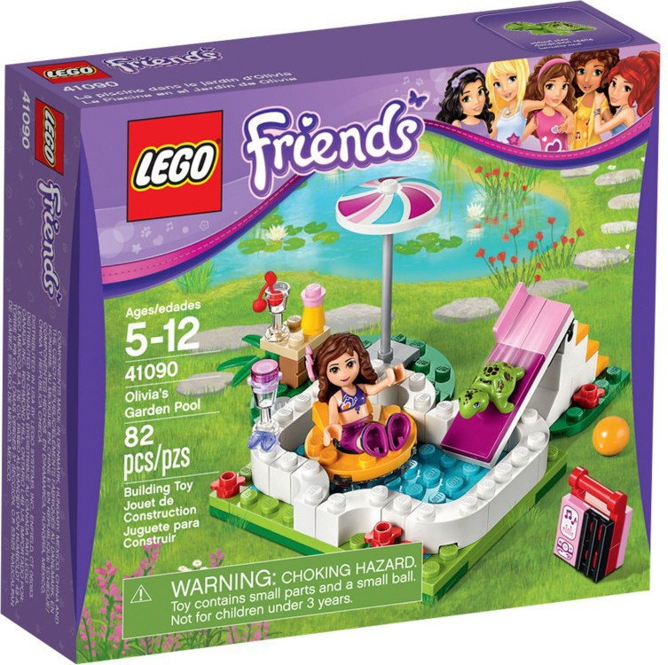 LEGO Friends Ogrodowy basen Olivii 41090