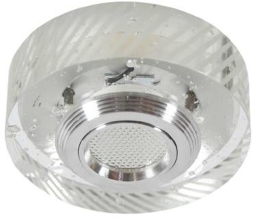 Candellux Oprawa halogenowa SS-33 AL/TR 3 W) LED COB Szkło Transparentne