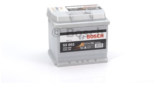 BOSCH SILVER S5 002 54Ah 530A P+