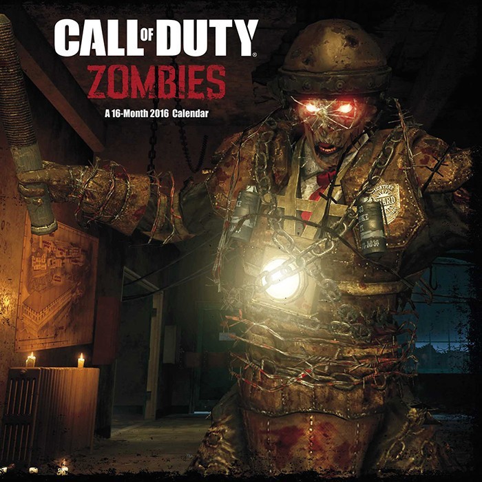 danilo Call Of Duty Zombies - 16 miesięcy - kalendarz 2016 r. D16296