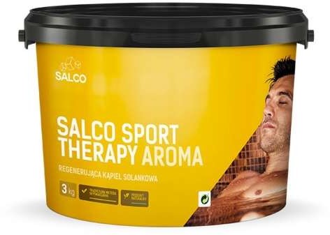 Salco Sport Therapy Aroma Róża - Regenerująca Sól Do Kąpieli (Wiaderko 3Kg)