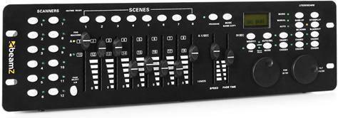 Beamz DMX-240 kontroler DMX 240 kanałów MIDI sky-154.090