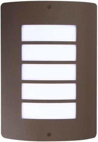 Polux Zewnętrzna LAMPA sufitowa SAFON SG1045BR Oprawa KINKIET na taras