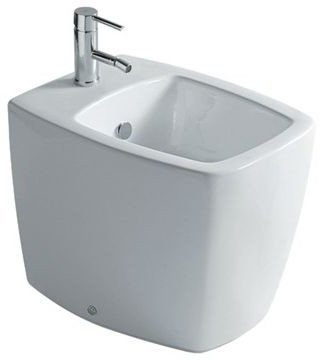 Galassia Plus Design Bidet stojący 52x38cm, z jednym otworem, biały 8960