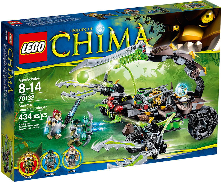 LEGO Legends of Chima Żądło Scorma 70132