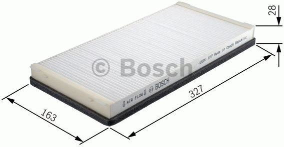 Bosch Filtr, przewietrzanie przestrzeni pasażerskiej 1 987 432 032