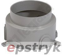 Legrand Puszka aluminiowa 3 moduły, okrągła. 089649
