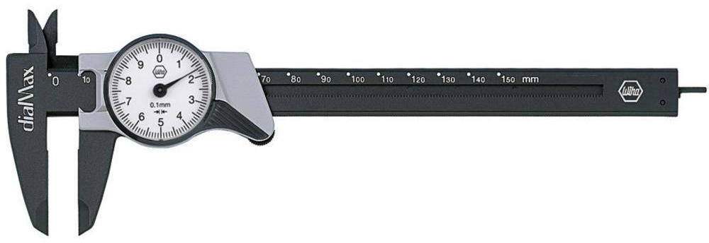 Wiha Suwmiarka analogowa dialMax 27082 Maksymalny zakres pomiarowy 150 mm