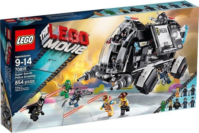 LEGO Movie - Statek tajnej policji 70815