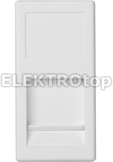 Kontakt Simon KA69/9 Płytka K45/2, 1x RJ z osłoną; 22,5x45mm; PANDUIT; czysta bi