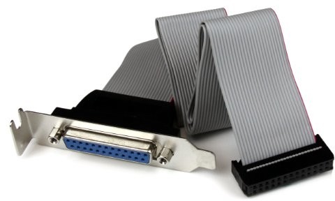 STARTECH.COM StarTech. com Low Profile IDC 26 (żeński) na płycie głównej header icd26 DB25 (żeński) Slotblech 40 cm  na port równoległy DB25 Bracket PLATE25F16LP