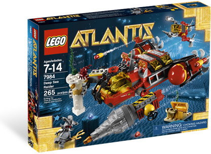 LEGO Atlantis - Niszczyciel głębinowy 7984