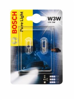 Bosch W3W PURE LIGHT 12V 3W 2SZT