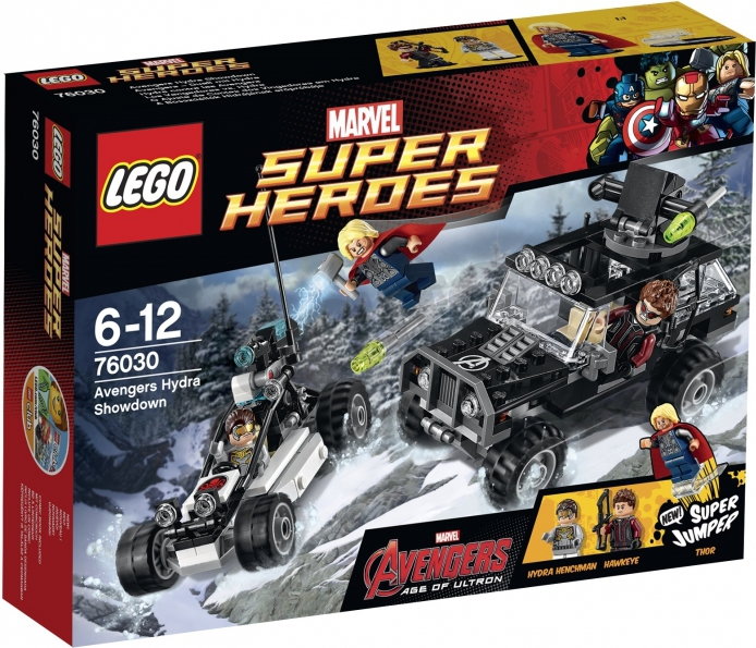 LEGO Super Heroes - Marvel Avengersi w pogoni za Hydrš 76030