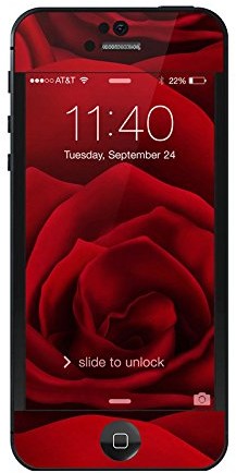 Decalgirl DecalGirl  AIP5-BAONAME  Apple iPhone 5 Skin naklejka/folia z motywem róż AIP5-BAONAME