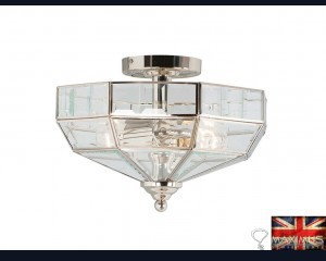 Elstead Lighting Lampa przysufitowa OLD PARK PN Elstead