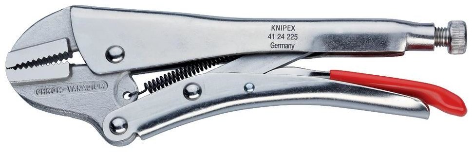Knipex Szczypce blokujące 41 24 225 Kształt szczęk Prosty 0 30 mm 225 mm