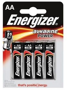 Energizer 4 x bateria alkaliczna Alkaline Power LR6/AA blister) (E91)