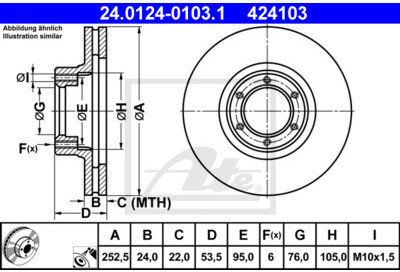 ATE (Continental Aftermarket GmbH) 24.0124-0103.1