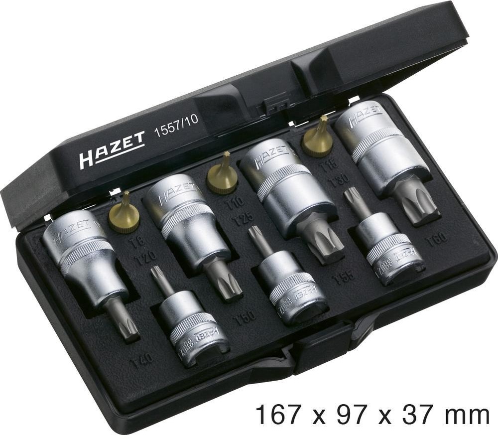 Hazet Zestaw gniazda wkładki do bitów 1/4