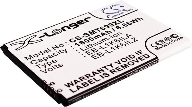 Cameron Sino Samsung SGH-T699 / EB-L1K6ILA 1800mAh 6.66Wh Li-Ion 3.7V CS-SMT69 (CS-SMT699XL)