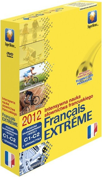 SuperMemo World Extreme Francais 2012 poziom zaawansowany i biegły
