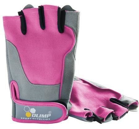 Olimp Rękawice Fitness One Pink M