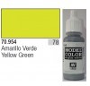 Vallejo Farbka Model Yellow Green - 078 70.954