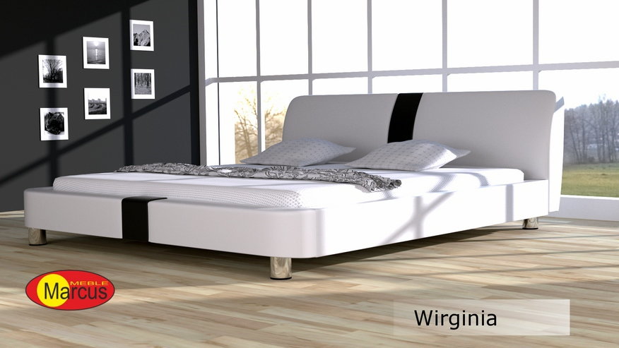 Wirginia 120x200 ŁÓŻKO METALOWE